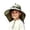 Green, variant on Kids Sun Hat Solar Fan Hat with Detachable Neck Large Brim Sun Adjustable Cap