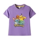 thumbnail image 4 of Pokemon ropa para niños figura de Anime Pikachu camiseta gráfica para niños 100% algodón verano manga corta niño niña regalo de cumpleaños, 4 of 4