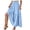 Sky Blue, variant on larppty Boho Maxi Skirts for Women 2026 Summer Floral Flowy Ruffle Swing Tiered A Line Long Skirt with Pockets Beach Vacation Outfits(Green, L)