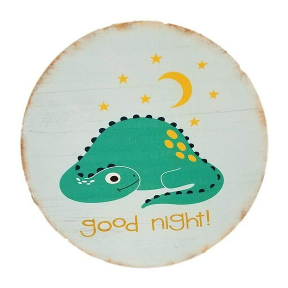 Dinosaur Good Night Sign