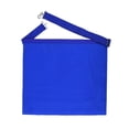 thumbnail image 2 of International Masons Apron – Royal Blue, Adjustable Waist Belt with Chrome Fastener, Premium Masonic Regalia, 2 of 5