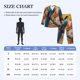 thumbnail image 4 of Balery Bluebird Blossom Elegance Pijama para Hombre de Dos Piezas con Manga Larga, Conjunto de Dormir y Descanso Suave con Bolsillos-Large, 4 of 7