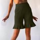 thumbnail image 4 of Pantalones de Mujer Traje Versátil Color Sólido Cinco Paneles Flare Yoga Pantalones Deportivos Casuales, 4 of 9