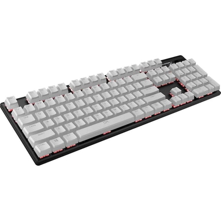 HyperX Pudding Keycaps - Double Shot PBT Keycap Set with Translucent Layer, for Mechanical Keyboards, Full 104 Key Set, OEM Profile, English (US) Layout - White