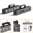 thumbnail image 4 of Mistaha 5 Eyes LED Matrix Light for DJ Nightclub Bar Disco - Full Color Effect Lighting with 5 x 12W RGB LEDs, 24 DMX Channels, Various Operation Modes, 60° Beam Angle, Compact Design., 4 of 6