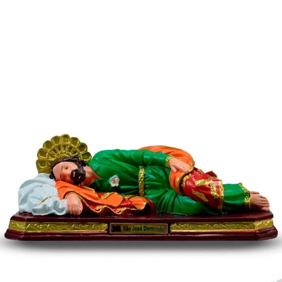 Sleeping Saint Joseph Statue - 7.5 inch - Shatterproof Material