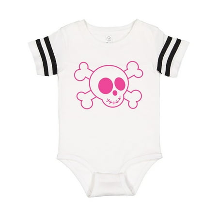 

Inktastic pink skull Gift Baby Girl Bodysuit