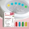 Toilet Deodorization Gel Deodorant Airs Freshener Cleaner Flower Toilet