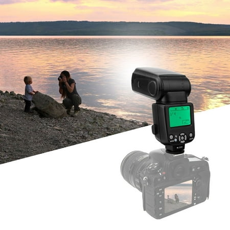 External Speedlite, Camera Flash Light Adjustable Multi Temperature Control For Nikon