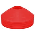 thumbnail image 1 of Conos Discos Fútbol Agilidad 35 Uds. Con Transporte Accesorios Entrenamiento Deportivo (rojo), 1 of 9