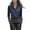 Navy, variant on yillto Women's Dressy Casual Tops Business Work Office Tunic Blouses Shirts Cap Sleeve V Neck Tshirt