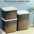 thumbnail image 3 of Food Sealed Storage Box Plastic Grain Jar with Lid Snacks Milk Powder Airtight Container, 3 of 9