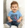 thumbnail image 5 of Kids Valentine's Day Alphabet ABC I Love You Toddler Adorable T-Shirt Gift, 5 of 7