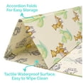 thumbnail image 2 of JumpOff Jo Large Foldable Kids Foam Play Mat, Padded Baby Floor Mat, 70 x 59 in - Llama Mama, 2 of 8