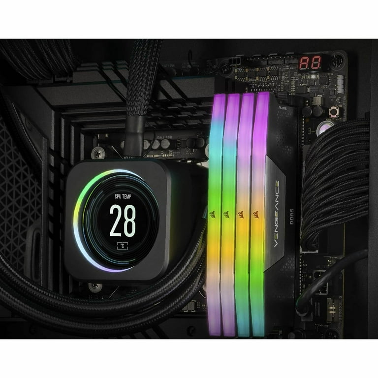 Corsair DDR5 64GB（32GB×2） VENGEANCE® 64GB (2x32GB) DDR5 DRAM 6600MHz C32 Memory Kit