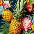 thumbnail image 6 of HAOXIT Table Cloth Palm Leaves Wild Plant Round Tablecloth for Dining Room, Party, Banquet 31-35, 6 of 8