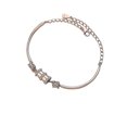 thumbnail image 2 of 925 Sterling Silver Bracelet Female Bracelet Girlfriend Jewelry Christmas Gift For Girlfriend Witth Jewelry Box, 2 of 5