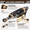 thumbnail image 2 of Amortiguadores de aire traseros ajustables GZYF 11 280mm para Yamaha, 2 of 7