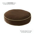 thumbnail image 6 of Happy Hounds Scout Round Reversible Pillow Dog Bed, Cocoa, Small, 6 of 7