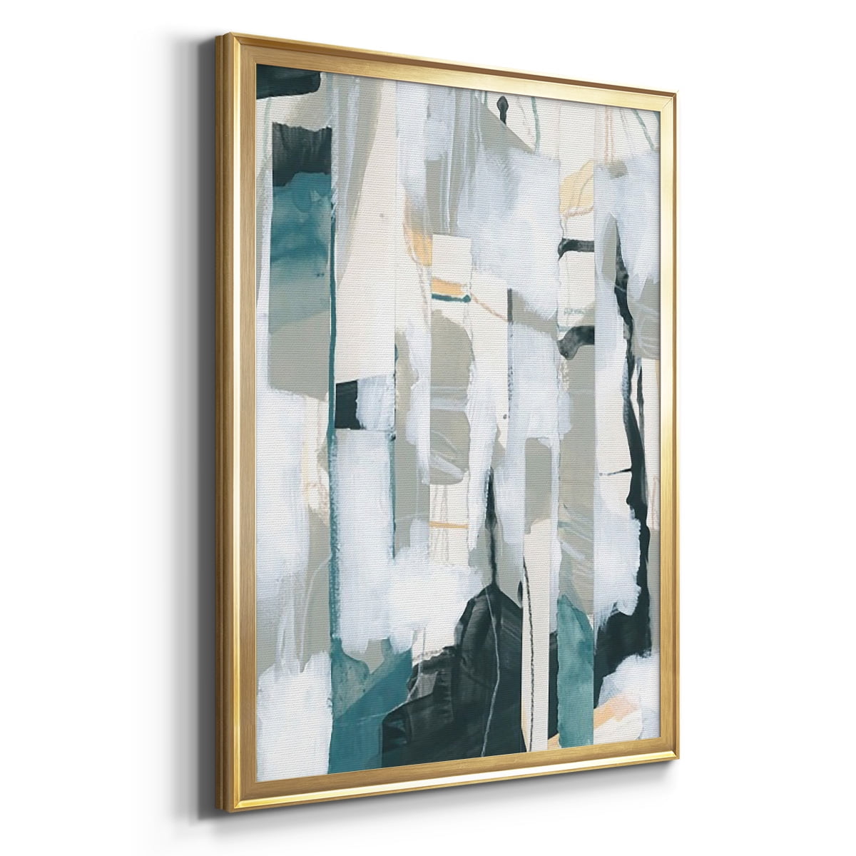Sea Cavern Strata I Premium Framed Print, in Gold, Black, or Silver - Ready to Hang