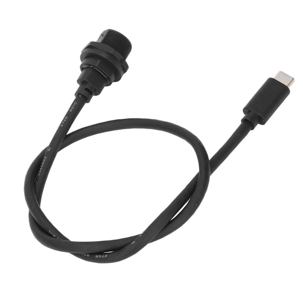 Cable De Extensión Tipo C, Contactos De Latón Chapado En Oro 30V 1.5A Cable Conector A Prueba De Agua De Conductividad Fuerte Para Equipos De Iluminación
