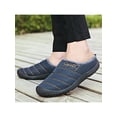 thumbnail image 5 of Fangasis Womens Casual Shoes Soft Winter Shoe Anti-Slip Flats Travel Lightweight Slippers Navy Blue 10.5, 5 of 6