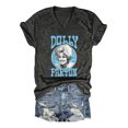 thumbnail image 2 of Women Dolly Shirts Country Music Legend T-Shirt Crewneck Short Sleeve Shirt Vintage Graphic Blouse Loose Fit T-Shirt Retro Tee Top XL, 2 of 6
