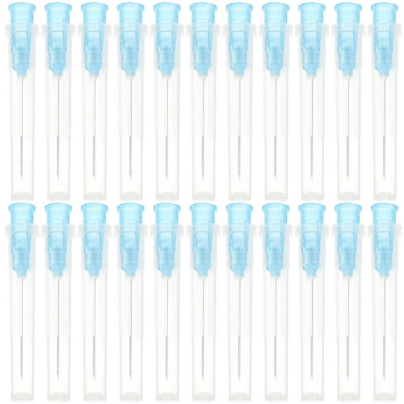 100Pcs Luer Lock Needle 6 Gauge Sharp Tip Plastic Industrial Disposable Needles for Ink Injection