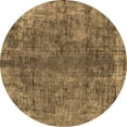 thumbnail image 1 of Ahgly Company Indoor Round Oriental Brown Industrial Area Rugs, 8' Round, 1 of 4