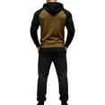 thumbnail image 4 of Mens Track Suit 2 Piece Sweatsuits Sets Colorblock Hoodie Sweatpants Loungewear Casual Sports Jogging Athletic Suits, 4 of 9