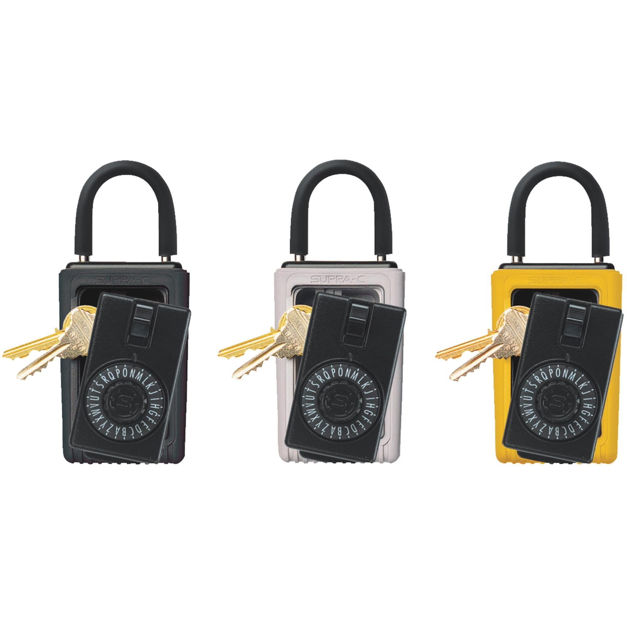 Kidde KeySafe Portable Dial Combination Lock 3 Key Safe