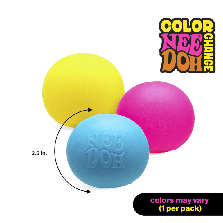 NeeDoh Color Change Fidget Stress Ball - Walmart.com