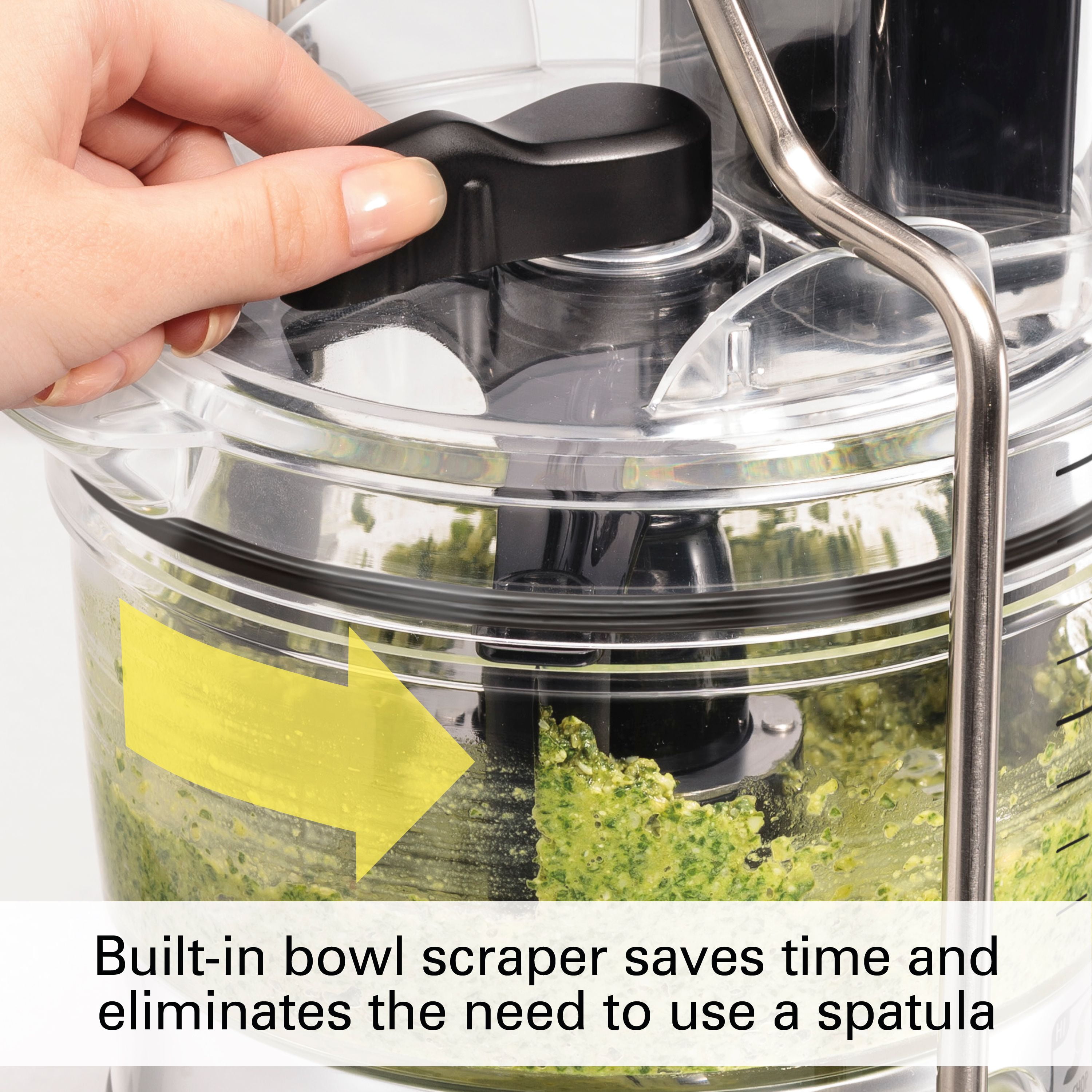 Hamilton Beach Stack & Snap 8 Cup Food Processor