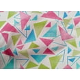 thumbnail image 4 of oneOone Cotton Poplin Pink Fabric Triangle Fabric For Sewing Printed Craft Fabric By The Yard 42 Inch Wide-B4O, 4 of 4