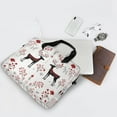 thumbnail image 5 of 16" Laptop Briefcase for Work Travel Laptop Shoulder Bag Carrying Handbag Laptop Case Reindeer Pattern, 5 of 8