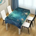 thumbnail image 3 of Yayeee Tablecloths for Rectangular Tables 54 x 54 inch Party Table Cover, Magical Forest Glowing Lights, 3 of 6
