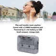thumbnail image 4 of Cassette Tape Player, Portable Tape Player with Auto Reverse Feature, Audio Cassette to Digital Converter with 3.5mm Headphone Jack for Home or Outdoor, 4 of 7