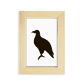 thumbnail image 1 of Retrato de animal lindo Black Eagle Unbranded Escritorio de madera Marco de foto 5x7 pulgadas, 1 of 4
