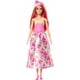 thumbnail image 5 of Barbie Royal Doll with Pink & Blonde Fantasy Hair, Colorful Accessories, Pink Ombre Bodice & Butterfly-Print Skirt, 5 of 5