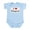 Sky Blue, variant on CafePress - I Love Gingers Infant Bodysuit - Baby Light Bodysuit, Size Newborn - 24 Months