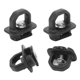 thumbnail image 3 of unique High qualityBlack Truck Bed Side Wall Anchors 4Pcs Set Tie Downs Anchor for Silverdo Pickup Anchor Truck Bed, 3 of 5