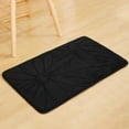 thumbnail image 4 of Guanhe Bathroom Rugs Bath Mats Non-slip Bottom Quilted Embroidered Bathroom Entrance Absorbent Floor Mat,24x16'',Black, 4 of 5