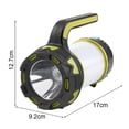 thumbnail image 2 of Regleta de alimentación de 2500W con puertos USB, tomas de extensión, protección contra sobrecarga, enchufe estadounidense de 110-920V, 2 of 6