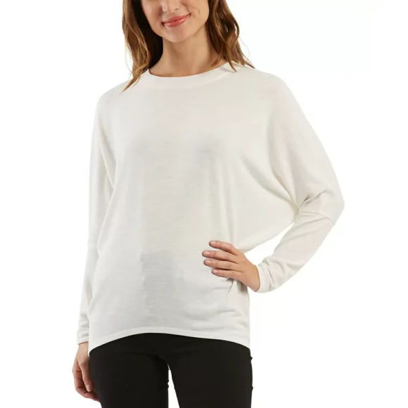 Bcx T-shirt Manches Longues Juniors (Blanc, L)