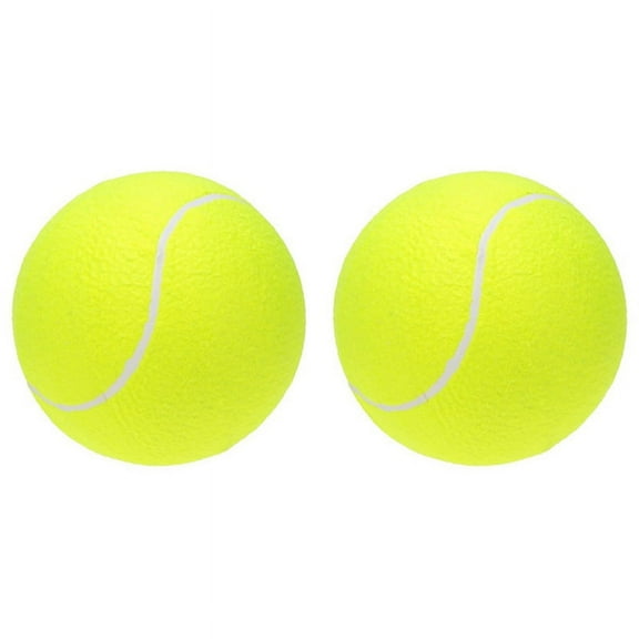 2pcs 9.5 inch Oversize Giant Tennis Ball for Children Adult