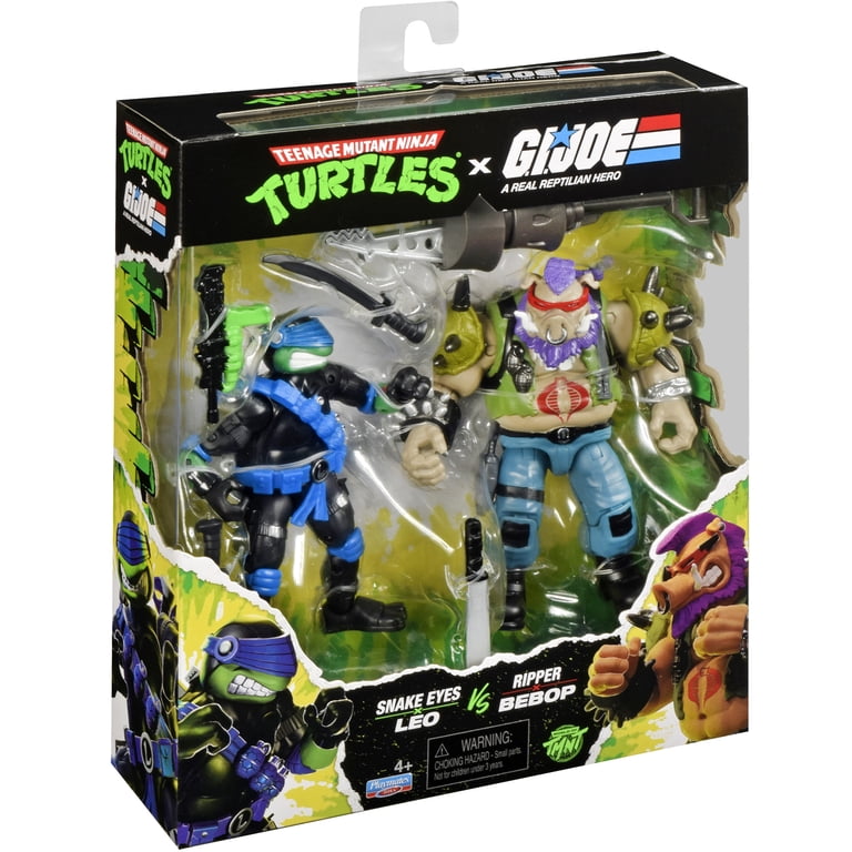 Teenage Mutant Ninja Turtles x G.I. JOE: Snakes Eyes x Leo vs