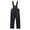 Black, variant on Boys Girls Classic Snow Bib Ski Snowsuit Winter Pants Overalls Waterproof Windproof Outdoor Unisex Rain Bib Black 2T