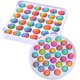 thumbnail image 1 of Fidget Toys Pack Antiansiedad Alivio del estrés Tie Dye Push Pop Bubble Fidgets Toys Rainbow Juguetes simples para niños adultos Paquete de 2 (circular + cuadrado), 1 of 5