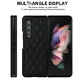 thumbnail image 4 of for Samsung Galaxy Z Fold 4 Case Elegant PU Leather, Samsung Galaxy Z Fold 4 Case Protective Premium Slim Thin Phone Case for Women Girls Compatible with Samsung Galaxy Z Fold 4, Black, 4 of 6