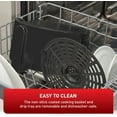 thumbnail image 4 of T-Fal EY301850 Easy Fry Compact Duo Precision 1.69Qt/1.6L Air Fryer, Fry, Grill, Roast, Bake, Black, 4 of 8